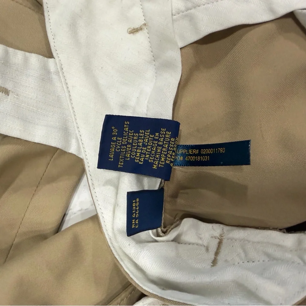 Polo by Ralph Lauren Men’s Khaki Chinos